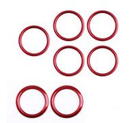 Cruscotto centrale posteriore for auto rosso, for sedile, anello di rivestimento for bocchetta dell'aria condizionata for Mercedes-Benz, Classe A W177 V177 A180 A200 A220 A250 2019+ Rifiniture interne