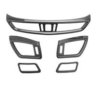 Cruscotto Centro Air Vent 5 Pz/set Console Auto Aria Condizionata Vent Uscita Trim Copertura Per Nissan Per X-Trail T32 Per Qashqai J11 2014-2020 Air Vent Telaio