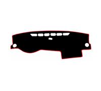 Cruscotto Copertura Zerbino Pad Tenda Da Sole Strumento Tappeto Per VW Per Jetta Per MK6 2011-2018 Cruscotto Tappetino(Red Edge)