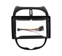 Cruscotto Da 9 Pollici Con Cornice Android 2DIN Pannello Navigazione Per Autoradio DVD Per Peugeot 206 2000-2010(Frame an ISO)