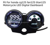 Cruscotto digitale a LED per motocicletta con contagiri da 150 giri/min, accessori per Honda TITAN150