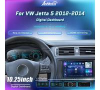 Cruscotto digitale Cluster Per Volkswagen Jetta 2012 13 14 Anni Auto Lcd Pannello Tachimetro Virtuele Cockpit Voor