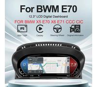 Cruscotto digitale da 12.3 '' per BMW X5 E70 X6 E71 F15 F16 CCC CIC Cluster di strumenti digitali Cockpit virtuale For X6 E71
