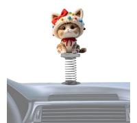 Cruscotto figure per auto | Figura del cruscotto decorativo, forma di gatto acrilico 2D interni auto per berlina scrivania comodino comodino, opzioni attuali ponderate, queste dashboard