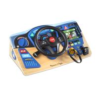 Cruscotto interattivo in legno con volante MELISSA & DOUG VROOM AND ZOOM