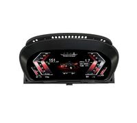 Cruscotto LCD per auto Linux da 12,3" adatto per BMW X5 E70 X6 E71 2006-2013 CCC CIC Pannello del quadro strumenti Virtual CockPit tachimetro digitale,Head Up Display Auto(For X6 E71)