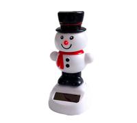Cruscotto per auto,Giocattolo con testa scuotente ad energia solare di Natale | Ornamento di figura a risparmio energetico, per la decorazione domestica a scrivania 'auto
