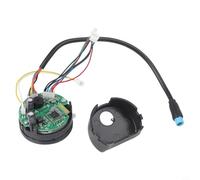 Cruscotto per scooter elettrico Ninebot ES1 ES2 ES3 ES4, pannello di visualizzazione compatibile con circuito stampato serie ES, unità di controllo in plastica nera