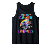 Crush Kindergarten Unicorn Monster Truck Back to School Canotta
