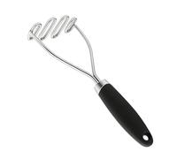 Crusher Per Patate In Acciaio - 10,24 Pollici Ad Alta Resistenza | Per Alimenti In Acciaio Da 26 Cm: Strumento Da Cucina Con Manico Ergonomico Per Purè Di Patate,