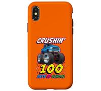 Crushin 100 giorni di scuola Monster Truck Cartoon Custodia per iPhone X/XS