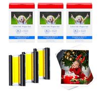 Cruxer Compatibile con Canon Selphy CP1300 CP1500 carta fotografica KP-36in 3115B001(AA) 10 x 15 Photo Paper for Cannon Selphy CP CP910 CP780 CP760 CP1000 CP1200, 36 carte + 1 cartuccia a inchiostro