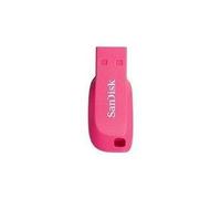 SanDisk SDCZ50C-016G-B35PE 16 GB Cruzer Blade USB Flash Drive - Electric Pink