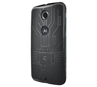 Cruzerlite Bugdroid Circuit Custodia per Google Nexus 6 / Motorola Nexus 6, Nero