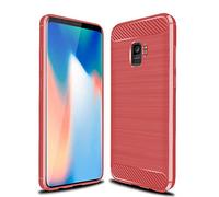 Cruzerlite - Custodia per Galaxy S9, custodia sottile in fibra di carbonio per Samsung Galaxy S9, colore: Rosso