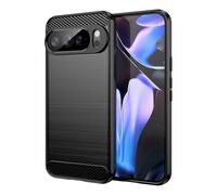 Cruzerlite Custodia per Google Pixel 10 Pro XL, in fibra di carbonio, con texture di design, antigraffio, antiurto, per Google Pixel 10 Pro XL Case (2025) (nero)
