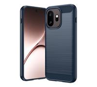 Cruzerlite Custodia per OnePlus 15T, texture in fibra di carbonio, design antigraffio, assorbimento degli urti, custodia protettiva per OnePlus 15T (2026) (blu)