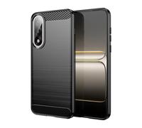 Cruzerlite Custodia per OnePlus Nord 5, in fibra di carbonio, con texture di design, antigraffio, antiurto, per OnePlus Nord 5 5G Case (2025) (nero)