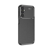 Cruzerlite Custodia per Samsung Galaxy A14, Cover per Samsung Galaxy A14, Carbon Fiber Texture Cover Anti-Scratch Shock Absorption Case per Samsung Galaxy A14 (Carbon Black)