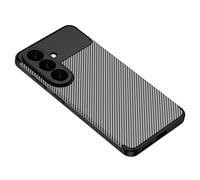 CruzerLite Custodia per Samsung Galaxy S, design in fibra di carbonio, antigraffio, assorbimento degli urti, progettata per Samsung Galaxy S (2026) (nero carbonio)