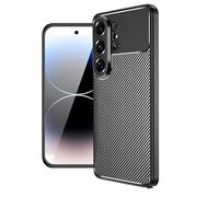 CruzerLite Custodia per Samsung Galaxy S Ultra, design in fibra di carbonio, antigraffio, assorbimento degli urti, progettata per Samsung Galaxy S Ultra (2026) (nero carbonio)