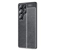 CruzerLite Custodia realizzata per Samsung Galaxy S25 Ultra (2015) in fibra di carbonio, design con texture in fibra di carbonio, antigraffio, assorbimento degli urti, custodia per Samsung Galaxy S25