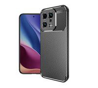 Cruzerlite Custodia per Xiaomi 13, Cover per Xiaomi 13, Carbon Fiber Texture Cover Anti-Scratch Shock Absorption Case per Xiaomi 13 (Carbon Black)