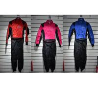 Crw Junior Fossa Girocollo Suit Non Anti Fuoco Bambini Sovratuta Rossa,Rosa O