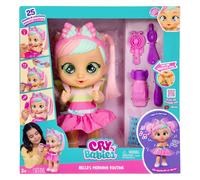 IMC Toys - Cry Babies Bella Morning Routine, Bambola, Fa 3 Routine Interattive,