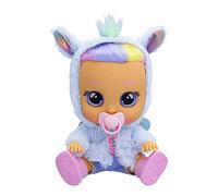 Cry babies dressy jenna, bambola interattiva che piange lacrime vere, con capelli veri e colorati, ciuccio, vestitini e scarpine con dettagli luccicosi..