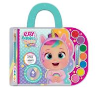 Cry Babies. Fantasy. Valigetta con acquerelli. I colorelli. Ediz. a colori. Ediz. a spirale. Con acquerelli, pennello, pastello a cera bianco e 1 sorpresa