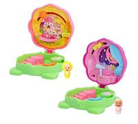 CRY BABIES Little Changers Sunny & Moon | Confezione da 2 Capsule a forma di Fiore collezionabili che includono due mini Dolls, due Pipette e due Leaflet +3 Anni