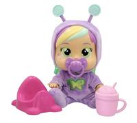 CRY BABIES LOVING CARE SUSI Bambola Loving Care Susi, Piange Lacrime Vere, Pigiama Morbido e Include 3 Accessori Bambine/i dai 3 anni in su