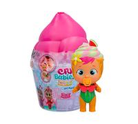 CRY BABIES MAGIC TEARS Icy World Frozen Frutti, Bambole da Collezione a Sorpresa che Profumano di Frutta, Piangono Lacrime Vere che Creano Neve, Gioco per Bambini +3 Anni