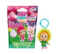 CRY BABIES MAGIC TEARS Portachiavi, 1 portachiavi a sorpresa con figura di Cry Babies (7 cm) e moschettone rimovibile - Accessorio per ragazze e ragazzi dai 3 anni in su - Modelli casuali, la confezione può variare