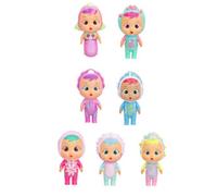 Cry babies magic tears shiny shells, bambola assortita da collezionare effetto perlato che piangono lacrime vere; con accessori nascosti