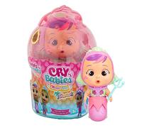 Cry Babies Magic Tears Tropical Shiny Shells Sia | Bambole collezionabili che piangono Lacrime Schiumose e hanno 8 Accessori - Gioco per Bambine e Bambini +3 Anni