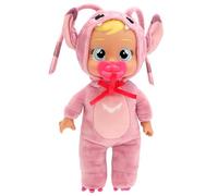Cry Babies Tiny Cuddles Disney Angel, Bambola di Peluche ispirata a Angel di Lilo & Stitch, che Piange Lacrime vere, Giocattolo Regalo per Bambini e Bambine dai 18 Mesi in su