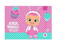 Cry Babies Tovagliette per bambini - Tovaglietta Colazione Bambini - Tovagliette Americane Lavabili Bambini - tovaglietta bambini senza BPA tratto dal cartone Cry Babies