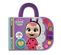 Valigetta acquerelli. I colorelli. Cry Babies. Ediz. a spirale. Con acquerelli, pennello, pastello a cera bianco