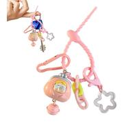 Cry Kid - Portachiavi con ciondolo a forma di anime, divertente giocattolo anime, decorazione per ragazze, portachiavi anime, borsa, ciondolo per compleanno, Colore: rosa., Siehe Beschreibung