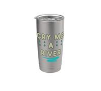 Cry Me A River Bicchiere termico in acciaio inox doppia parete
