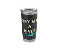 Cry Me A River Bicchiere termico in acciaio inox doppia parete