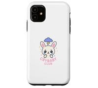 Crybaby Club Kawaii Sad Bunny Pastello Custodia per iPhone 11