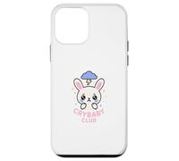 Crybaby Club Kawaii Sad Bunny Pastello Custodia per iPhone 12 mini