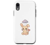 Crybaby Club Kawaii Sad Bunny Pastello Custodia per iPhone XR