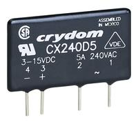 Crydom Relè a semiconduttore CX240D5 5 A Tens.comm.max: 280 V/AC Commutazione