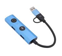 Cryfokt 3 Porte USB 3.0 Hub, 5 in 1 AI VOCE Laptop Stazione Docking Voctice Trascrizione Trascrizione per Viaggio d'affari per Lavoro a Lungo Distanza Domestica