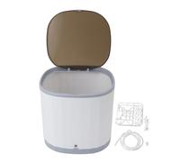 Cryfokt 4L 5V USB 360 ° Lavatore di Lavatrice per Appartamenti, Campeggio, Mini Lavastoviglie Comparativo Omni Direzionale, Lavastoviglie da Controprodo