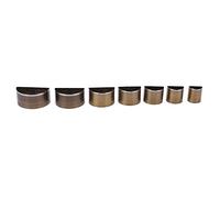 Cryfokt 7PCS Leather Die Cutter Kit for Clean Cuts High Speed Steel
